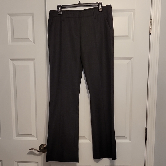 Prada Gray Trousers with Structured Design